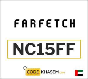 Coupon for Farfetch (NC15FF) 15% Discount valid on a selection of full-priced items